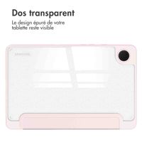 imoshion Coque tablette rigide Trifold iPad Samsung Galaxy Tab A9 8.7 pouces - Rose