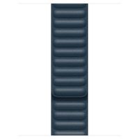 Apple Leather Link Apple Watch Series 1 á 9 / SE (38/40/41 mm) | Series 10 (42 mm) - Taille M/L - Baltic Blue