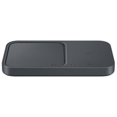 Samsung ﻿Wireless Charger Duo - Chargeur sans fil - Avec adaptateur et câble de charge - 15 Watt - Noir