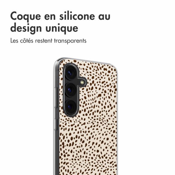 imoshion Coque design pour Samsung Galaxy S24 - Desert Dots