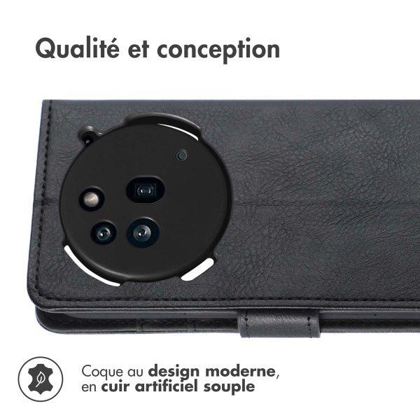 imoshion Étui de télephone portefeuille Nothing Phone (3a) Pro - Noir