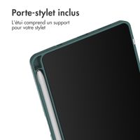 imoshion Coque tablette rigide Trifold iPad Samsung Galaxy Tab A9 8.7 pouces - Vert