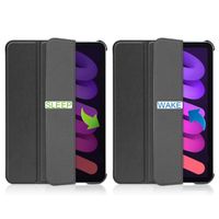 imoshion Coque tablette Trifold Apple iPad Mini 7 (2024) / iPad Mini 6 (2021) - Noir
