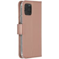 Accezz Étui de téléphone Wallet iPhone 11 Pro - Rose Champagne