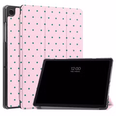 imoshion Coque tablette Design Trifold Samsung Galaxy Tab A11 Plus / A9 Plus - Happy Dots