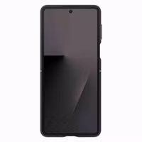 Samsung Original Coque KindSuit en Cuir Végan Samsung Galaxy Z Flip 7 - Black