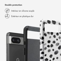 Selencia Coque arrière Vivid Tough Google Pixel 8  - Trendy Leopard