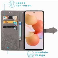 imoshion Etui de téléphone portefeuille Mandala Xiaomi 12 Lite - Gris