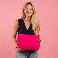 imoshion Pochette ordinateur avec compartiment 14 pouces - Hot Pink