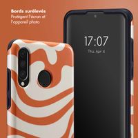 Selencia Coque arrière Vivid Tough Huawei P30 Lite - Dream Swirl Orange