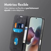 imoshion Étui de téléphone portefeuille Slim Motorola Moto G56 - Noir
