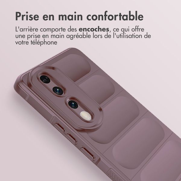 imoshion Coque arrière EasyGrip Honor 90 Pro - Violet