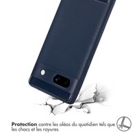 imoshion Coque Brushed Google Pixel 7a - Bleu foncé