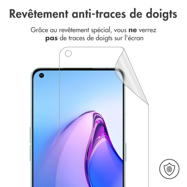 imoshion Protection d'écran Film 3 pack Oppo Reno 8 5G