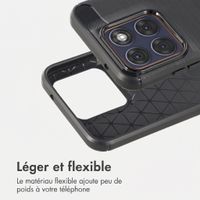 imoshion Coque Brushed Motorola Edge 70 Fusion - Noir