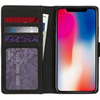 imoshion Étui de télephone portefeuille de luxe Apple iPhone X / Xs - Marron