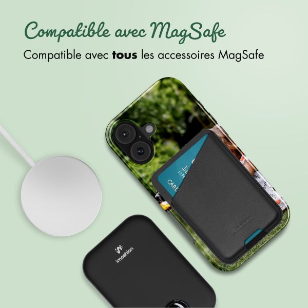 Concevez votre propre coque Tough avec MagSafe Apple iPhone 17 - Blanc