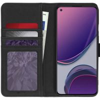 imoshion Étui de télephone portefeuille de luxe OnePlus 8T - Noir