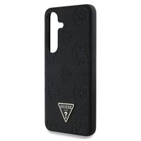 Guess Coque 4G Logo Triangle Strass Samsung Galaxy S25 - Noir