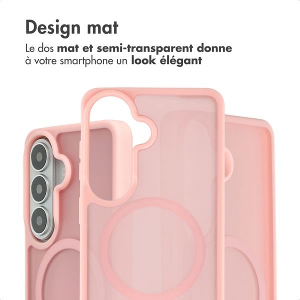 imoshion Coque Color Guard avec MagSafe Samsung Galaxy S26 - Rose clair