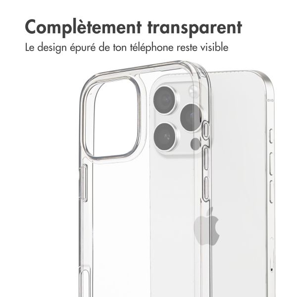 imoshion Coque Stand Apple iPhone 16 Pro - Transparent