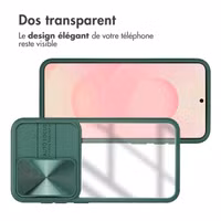 imoshion Coque arrière Camslider Samsung Galaxy S25 - Vert foncé