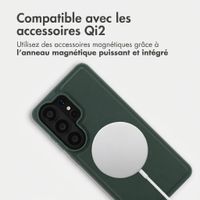 Accezz Coque arrière Edge avec MagSafe Samsung Galaxy S26 Ultra - Vert