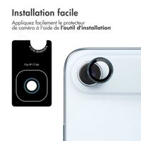 imoshion Protection d'objectif d'appareil photo (pack de 2) Apple iPhone Air - Bleu Gris