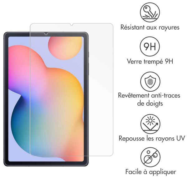 imoshion Protection d'écran en verre trempé Samsung Galaxy Tab S6 Lite / Tab S6 Lite (2022) / Tab S6 Lite (2024) - Transparent