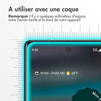 Accezz Protection d'écran en verre trempé Google Pixel 6a