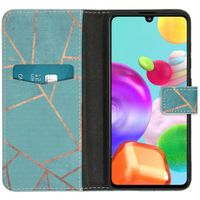 imoshion Coque silicone design Samsung Galaxy A41 - Blue Graphic