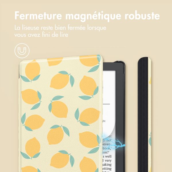 imoshion Design Slim Hard Case Sleepcover Pocketbook Verse Lite - Citrus Dream