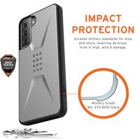 UAG Coque Civilian Samsung Galaxy S21 - Argent