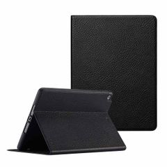 Selencia Coque tablette Riva Apple iPad 9 (2021) 10.2 pouces / iPad 8 (2020) 10.2 pouces / iPad 7 (2019) 10.2 pouces - Noir
