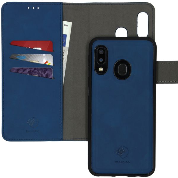 imoshion Etui de téléphone 2-en-1 amovible Samsung Galaxy A20e - Bleu