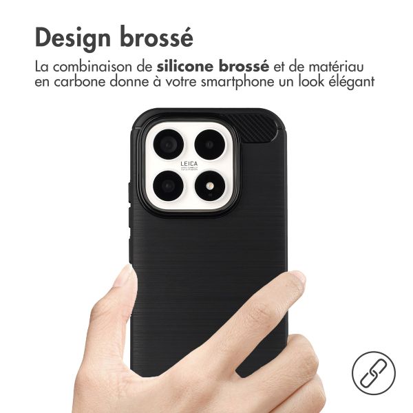 imoshion Coque Brushed Xiaomi 17 - Noir