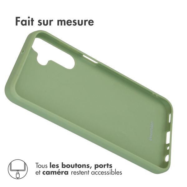 imoshion Coque Couleur Samsung Galaxy A25 (5G) - Olive Green