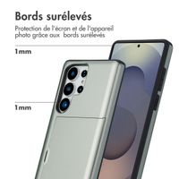 imoshion Coque arrière avec porte-cartes Samsung Galaxy S25 Ultra - Vert