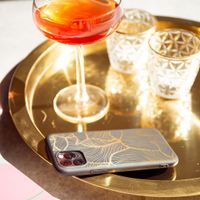 imoshion Coque Design Samsung Galaxy A41 - Golden Leaves