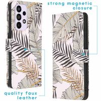 imoshion Coque silicone design Samsung Galaxy A33 - Glamour Botanic