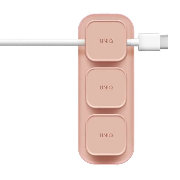 Uniq Pod Organisateur de câbles magnétique - Blush Pink