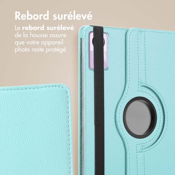 imoshion Coque tablette rotatif à 360° Xiaomi Redmi Pad SE - Bleu clair