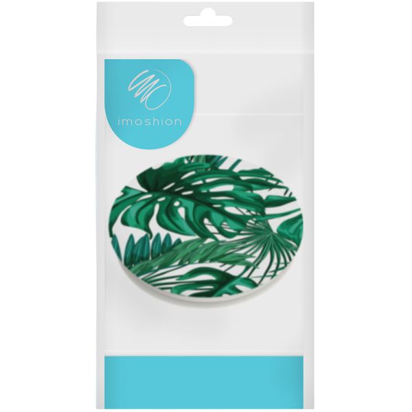 PopSockets iMoshion PopGrip - Green Leaves