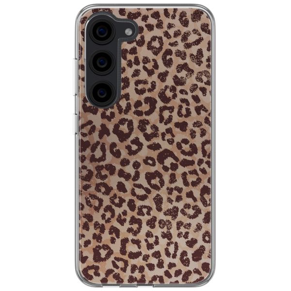 imoshion Coque design pour Samsung Galaxy S23 - Leopard Mood