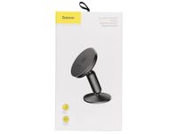 Baseus Magnetic Car Mount - Support de téléphone pour voiture - Tableau de bord ou pare-brise - Magnétique - Noir