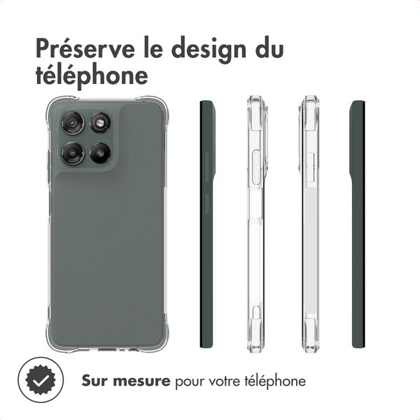 imoshion Shockproof Case Motorola Moto G57 Power - Transparent