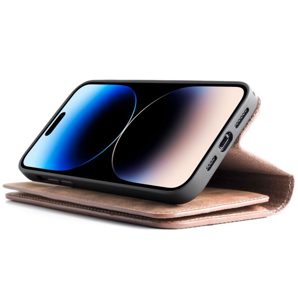 Wachikopa Étui de téléphone portefeuille Multi Wallet iPhone 14 Pro - Camel