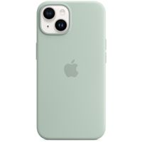 Apple Coque en silicone MagSafe Apple iPhone 14 - Succulent