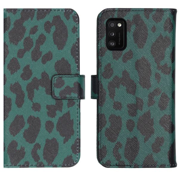 imoshion Coque silicone design Samsung Galaxy A41 - Green Leopard