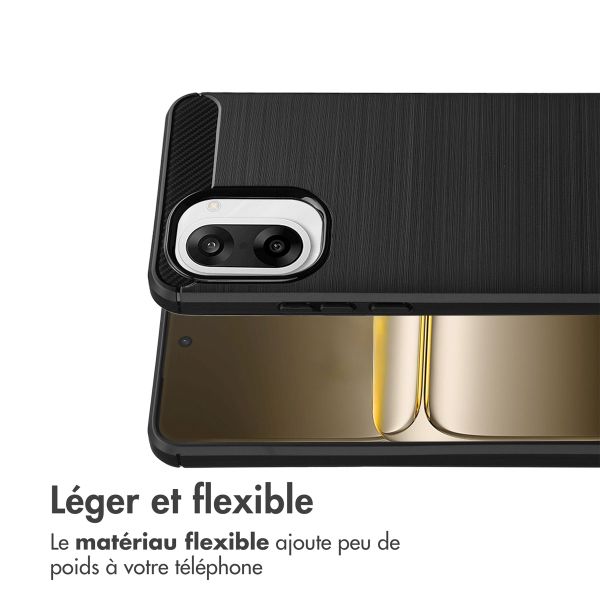 imoshion Coque Brushed OnePlus Nord CE5 - Noir